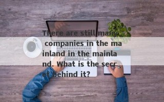There are still many companies in the mainland in the mainland. What is the secret behind it?